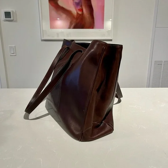 Vintage Leather Ghurka Tote - Picture 2 of 9